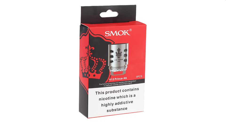 Smok V12 Prince X6 Coil 0.15ohm (3'lü paket) - Görsel 2
